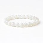Pearl bracelet on a white background