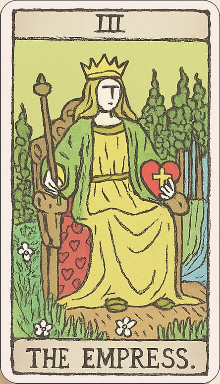 Tarot card right