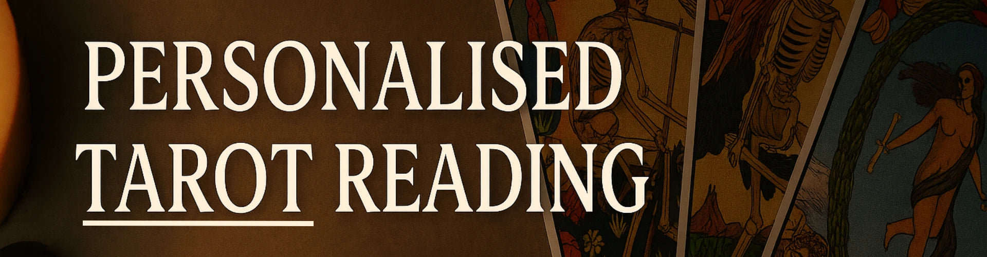 Tarot Reading Banner Desktop